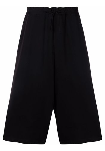 Y's pantaloni sportivi crop - Nero