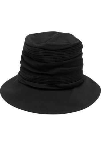 Y's textured-wool bucket hat - Nero