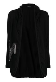 Y's Cardigan con design patchwork - Nero