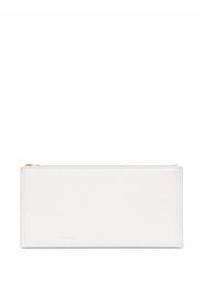 Yu Mei Adrian leather envelope clutch - Bianco