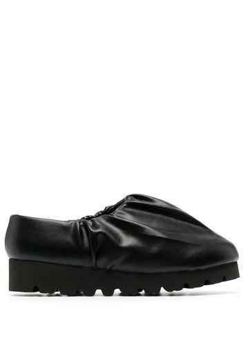 yume yume Camp Puffy slippers - Nero