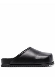 yume yume chunky slip-on slides - Nero