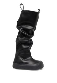 yume yume Fisherman flatform boots - Nero