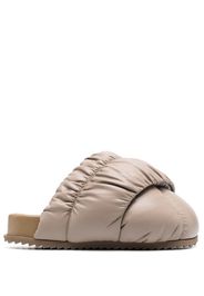 yume yume Tent padded oversized mules - Toni neutri