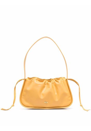 Yuzefi Mini Scrunch leather tote bag - Giallo