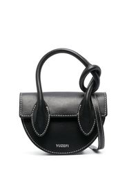 Yuzefi mini pretzel shoulder bag - Nero