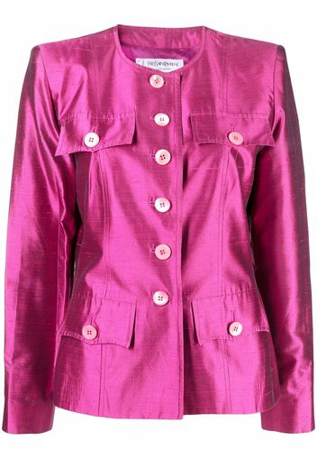 Yves Saint Laurent Pre-Owned Giacca monopetto anni 2000 - Rosa