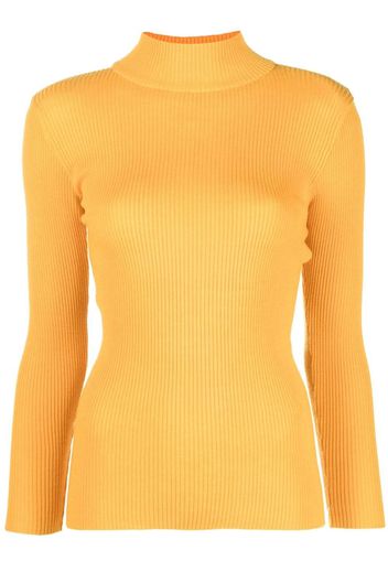 Yves Saint Laurent Pre-Owned Maglione a coste Pre-owned anni '70 - Giallo