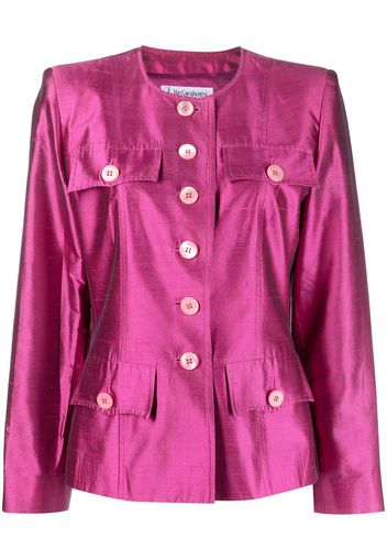 Yves Saint Laurent Pre-Owned Giacca monopetto Variation - Rosa