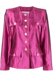 Yves Saint Laurent Pre-Owned Giacca monopetto Variation - Rosa