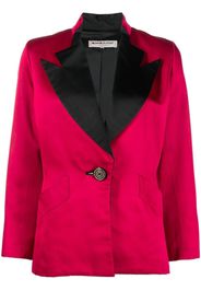 Yves Saint Laurent Pre-Owned peak-lapels single-breasted jacket - Rosso