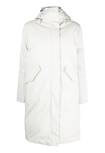 Yves Salomon Army Parka Iconic reversibile - Bianco