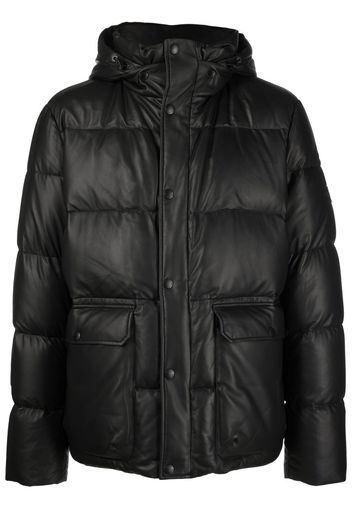 Yves Salomon Army zipped padded jacket - Nero