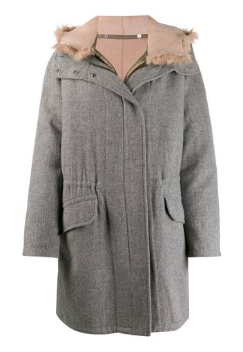 shearling lined parka