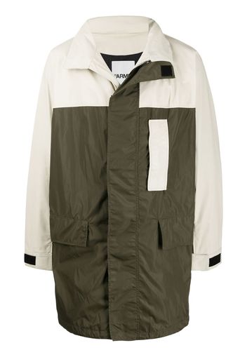 two-tone parka