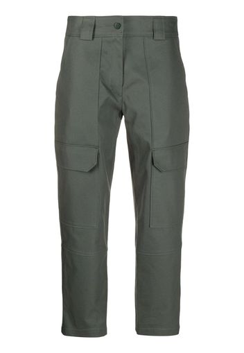 cropped cargo trousers