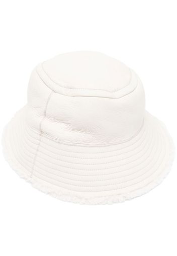 Yves Salomon lambskin bucket hat - Toni neutri