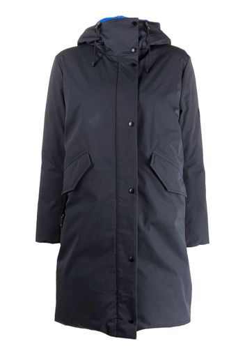 Yves Salomon Parka Iconic reversibile - Blu