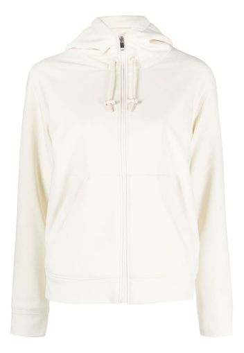 Yves Salomon zip-up hooded jacket - Toni neutri