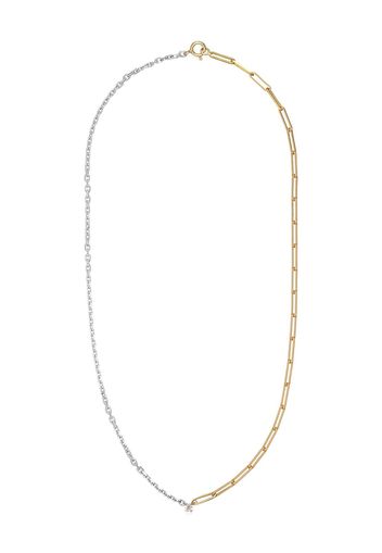 Yvonne Léon 18kt white and yellow gold necklace - Argento