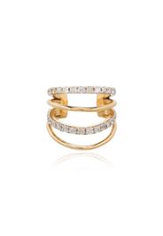 YVONN 18K YG 0.25CT GRY DIAM 4 LAYER SGL