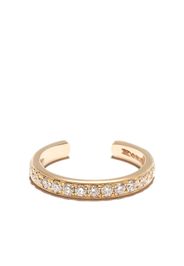 Yvonne Léon 18kt yellow gold diamond ear cuff - Oro