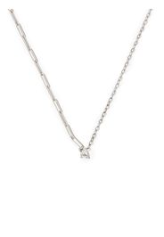 Yvonne Léon YVONN 18K WG 0.10CT PEAR DIAM SOLITAIRE - Argento