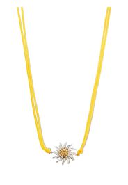 YVONNE LÉON 9kt yellow gold Daisy citrine necklace - Oro