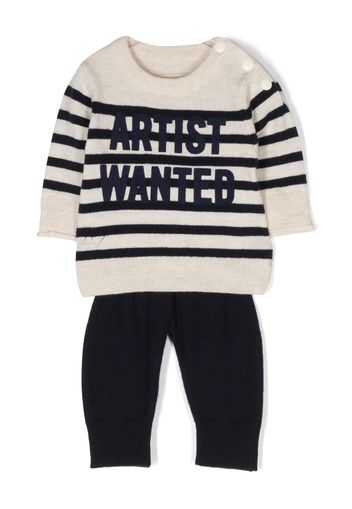 Zadig & Voltaire Kids Completo con pantaloni Artist Wanted - Toni neutri