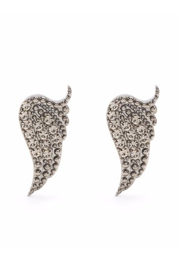 Zadig&Voltaire rock wing earrings - Grigio