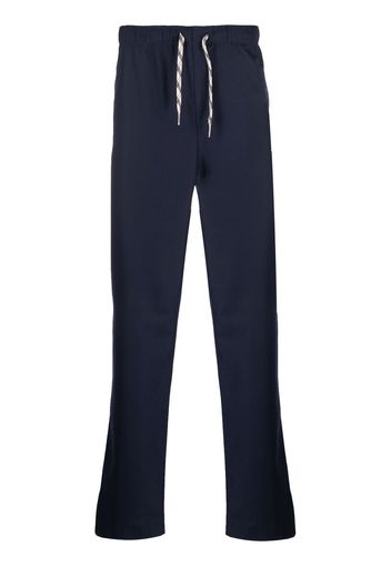 Zadig&Voltaire straight-leg drawstring trousers - Blu