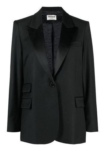 Zadig&Voltaire Venus single-breasted blazer - Nero