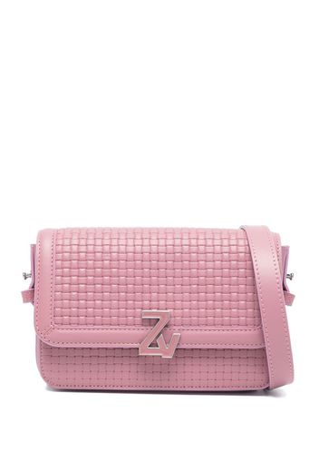 Zadig&Voltaire mini leather shoulder bag - Rosa