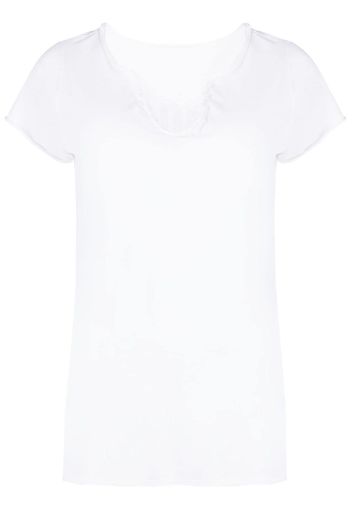 Zadig&Voltaire T-shirt Amour con decorazione - Bianco