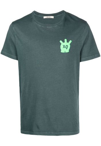 Zadig&Voltaire T-shirt Tommy Skull - Verde