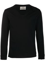 Zadig&Voltaire T-shirt a maniche lunghe Monastir - Nero