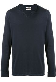 Zadig&Voltaire T-shirt con scollo a V - Blu