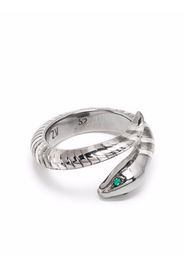 Zadig&Voltaire snake-wrap ring - Argento