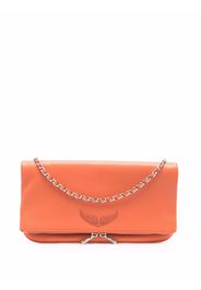 Zadig&Voltaire Rocky logo-plaque satchel bag - Arancione