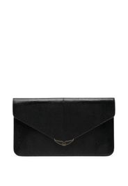 Zadig&Voltaire leather clutch bag - Nero