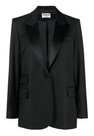 Zadig&Voltaire Venus single-breasted blazer - Nero