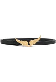 Zadig&Voltaire wings-buckle belt - Nero