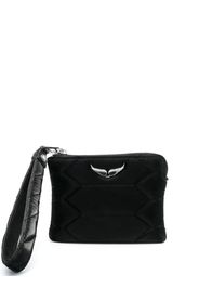 Zadig&Voltaire Galactic leather wallet - Nero