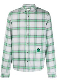 Zadig&Voltaire Stan Skull checked shirt - Verde