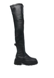 Zadig&Voltaire 60mm high leather boots - Nero