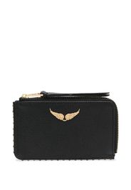 Zadig&Voltaire ZV calf-leather wallet - Nero