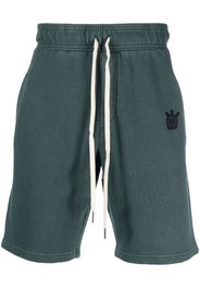 Zadig&Voltaire Shorts sportivi Party Skull - Verde