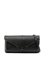 Zadig&Voltaire Borderline leather shoulder bag - Nero