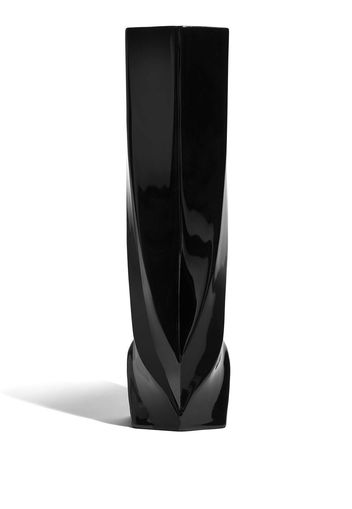 Zaha Hadid Design Braid tall vase - Nero