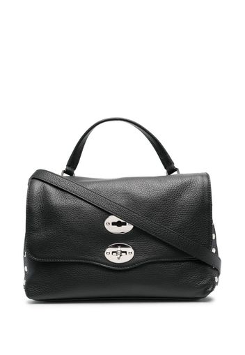 Zanellato leather twist-lock bag - Nero